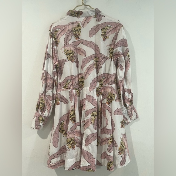 Desmond & Dempsey x H&M
Banana Ballon Sleeve Pink Shirt Dress M - Picture 3 of 8